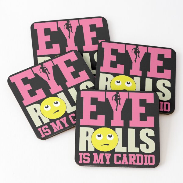 Item preview, Eye Rolling Is My Cardio | Don't Want To Work Out designed and sold by GravitiTees.