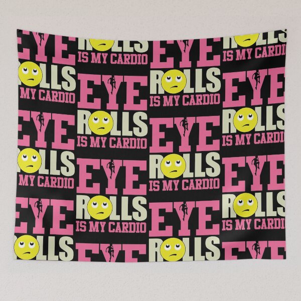 Item preview, Eye Rolling Is My Cardio | Don't Want To Work Out designed and sold by GravitiTees.