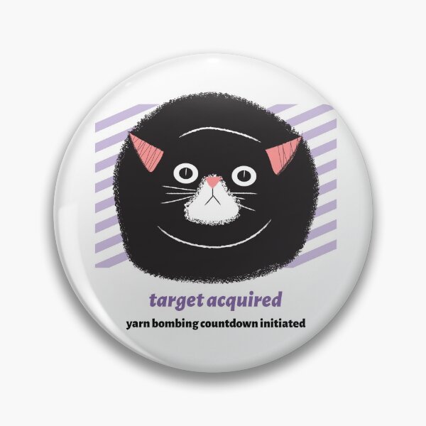 Item preview, Target Acquired. Yarn Bombing Countdown Initiated. designed and sold by Purrfecta.