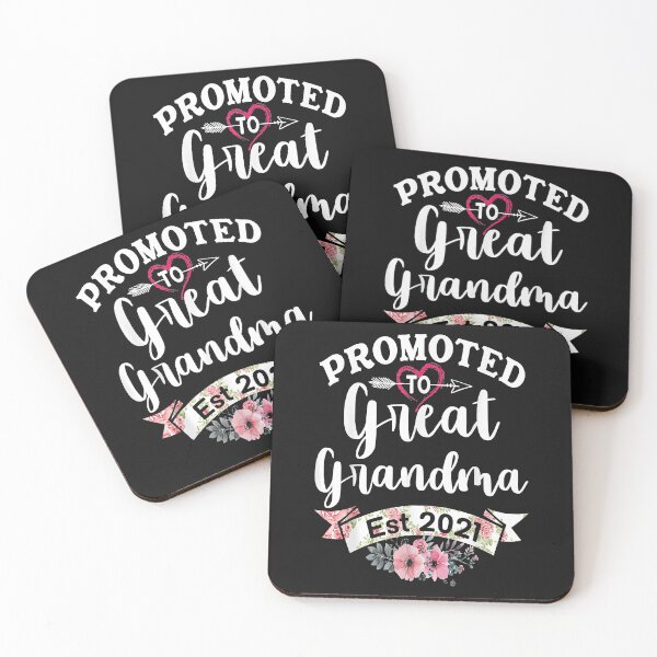 Item preview,  Promoted To Great Grandma 2021 | Baby Reveal | Gift Idea | Gift For Grandma |  designed and sold by LanPhan.