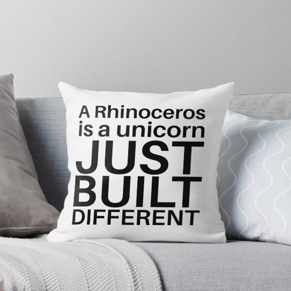 Item preview, A Rhinoceros is a unicorn just built different designed and sold by urbanbuzzz.