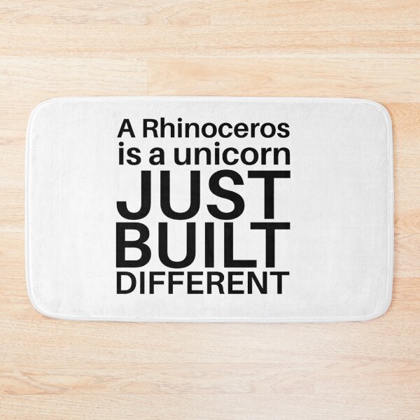 Item preview, A Rhinoceros is a unicorn just built different designed and sold by urbanbuzzz.