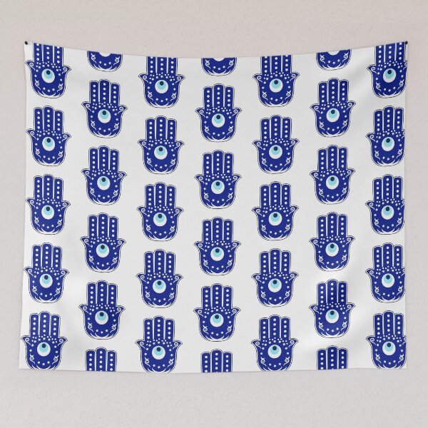 Item preview, Hamsa Hand Fatima Evil Eye designed and sold by Rustic Valley Studio.