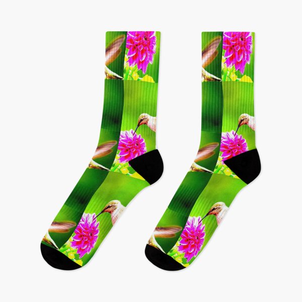 Item preview, Hummingbird Flower Feasting designed and sold by OceansSupply.