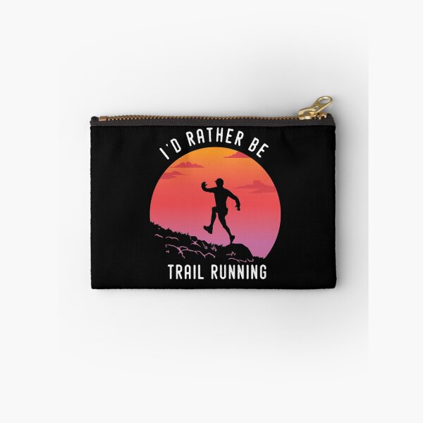 Item preview, I'd rather be Trail Running Retro Vintage designed and sold by Grafik Traffik.