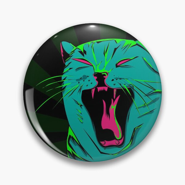 Item preview, Radioactive cat designed and sold by huehpajd.