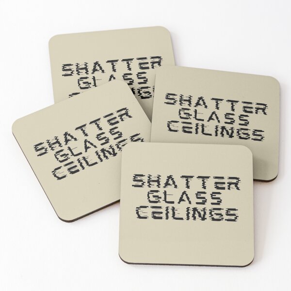 Item preview, Shatter Glass Ceilings | Feminist designed and sold by brooklyntowner.