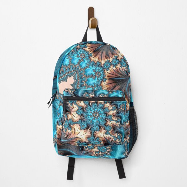 Item preview, Elegant Copper and Teal Fractal Nine designed and sold by Elisabeth Lucas.