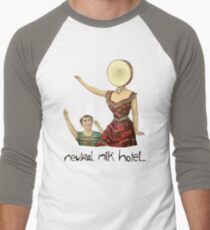 Neutral milk hotel Baseball ¾ Sleeve T-Shirt