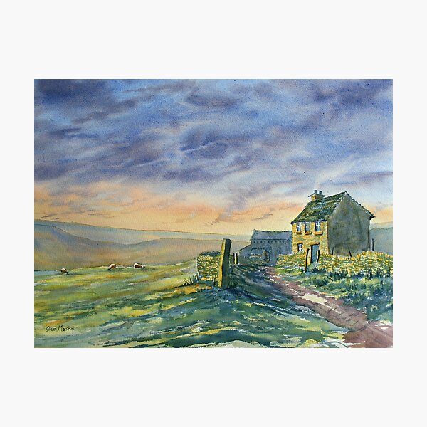 Twilight on the High Fells Photographic Print