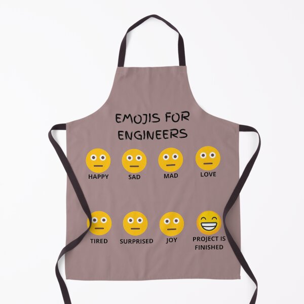 Item preview, Emoji for Engineers designed and sold by PrintedLemon.