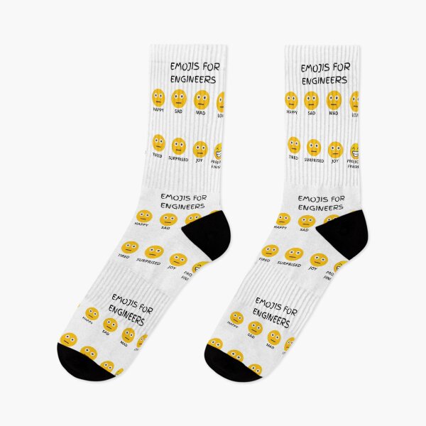 Item preview, Emoji for Engineers designed and sold by PrintedLemon.