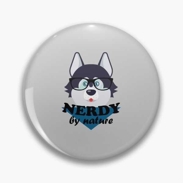 Item preview, Nerdy By Nature Husky designed and sold by Troy Green.