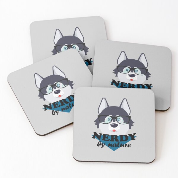 Item preview, Nerdy By Nature Husky designed and sold by Troy Green.