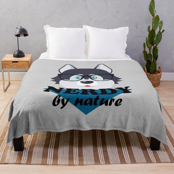 Item preview, Nerdy By Nature Husky designed and sold by Troy Green.