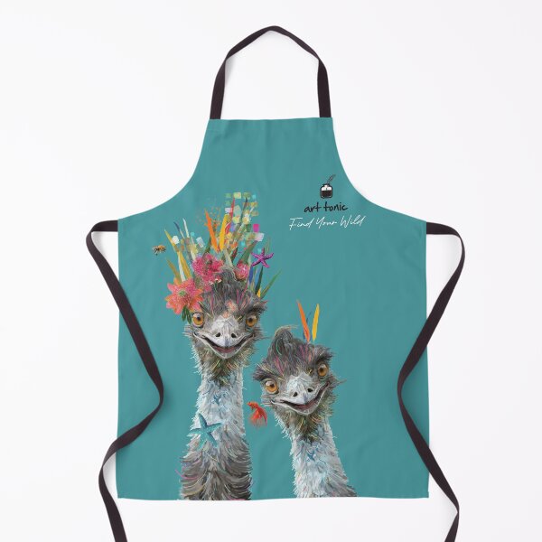 Item preview, Emu Apron designed and sold by art-tonic.