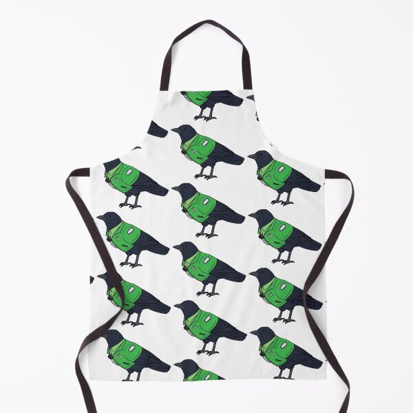 Item preview, Green Vancouver Train Station Crow designed and sold by Orcanadian.