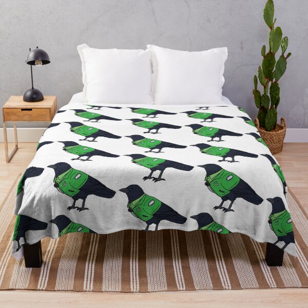 Item preview, Green Vancouver Train Station Crow designed and sold by Orcanadian.