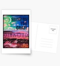 Shine On You Crazy Diamond Postcards