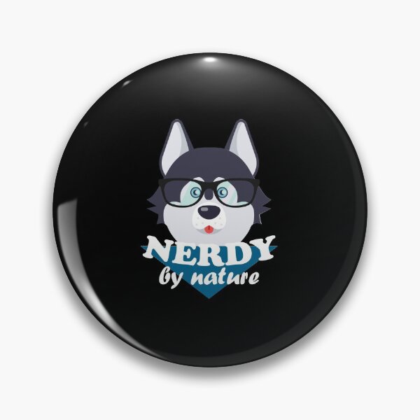 Item preview, Nerdy By Nature Husky designed and sold by Troy Green.