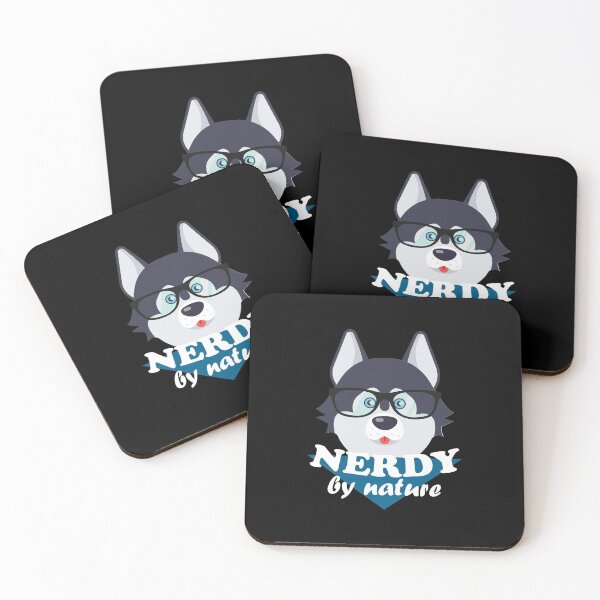 Item preview, Nerdy By Nature Husky designed and sold by Troy Green.