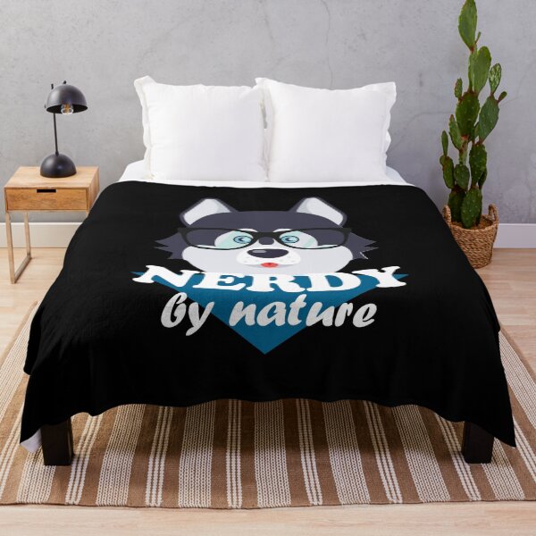 Item preview, Nerdy By Nature Husky designed and sold by Troy Green.