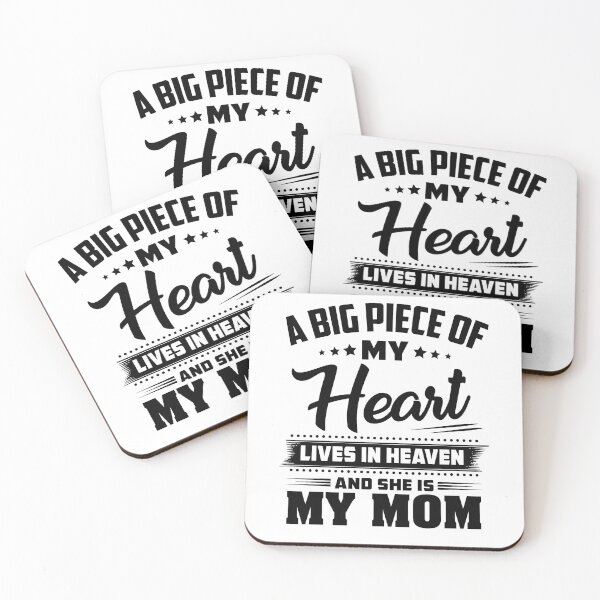 Item preview, A Big Piece Of My Heart Lives In Heaven  designed and sold by hasanmasud.