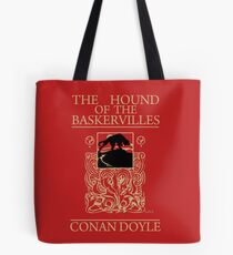 Hound of the Baskervilles Book Cover Tote Bag