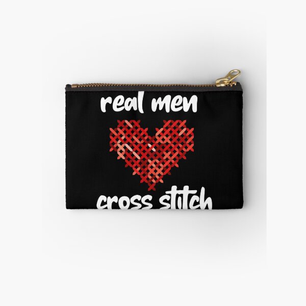 Item preview, Real Men Love Cross Stitch - Everybody Crafts designed and sold by Purrfecta.