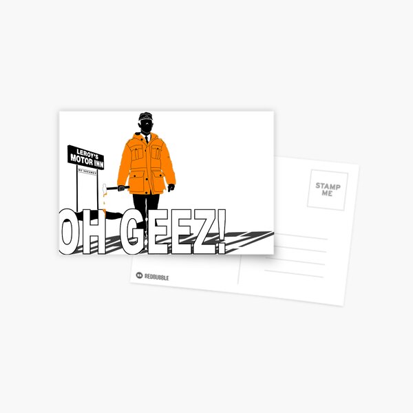 Oh Geez Postcard