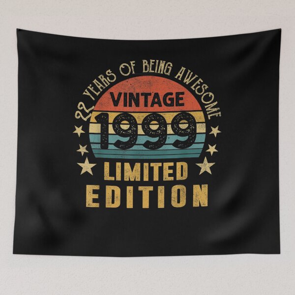Item preview, 22 Year Old Vintage 1999 Limited Edition 22nd Birthday  designed and sold by mylahKristian.