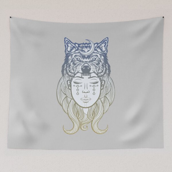 Item preview, Native Headdress GIrl designed and sold by Troy Green.