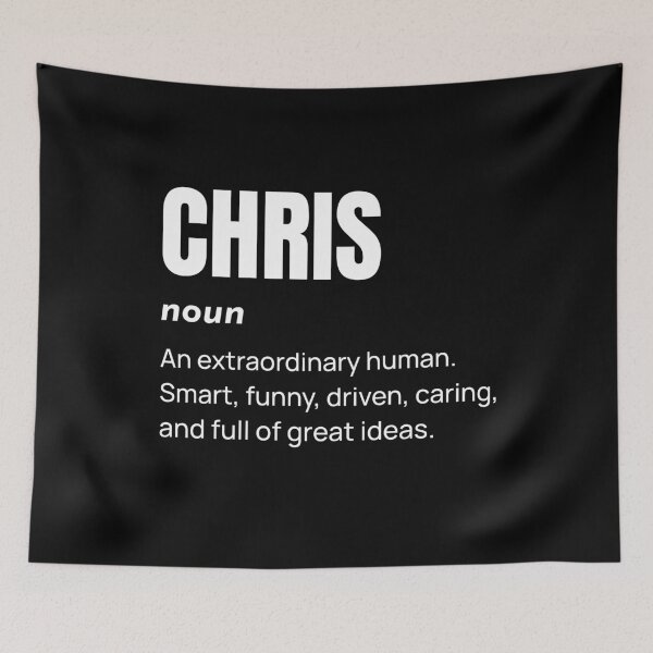 Item preview, Chris Definition - Gifts for Chris designed and sold by alancrapopod.