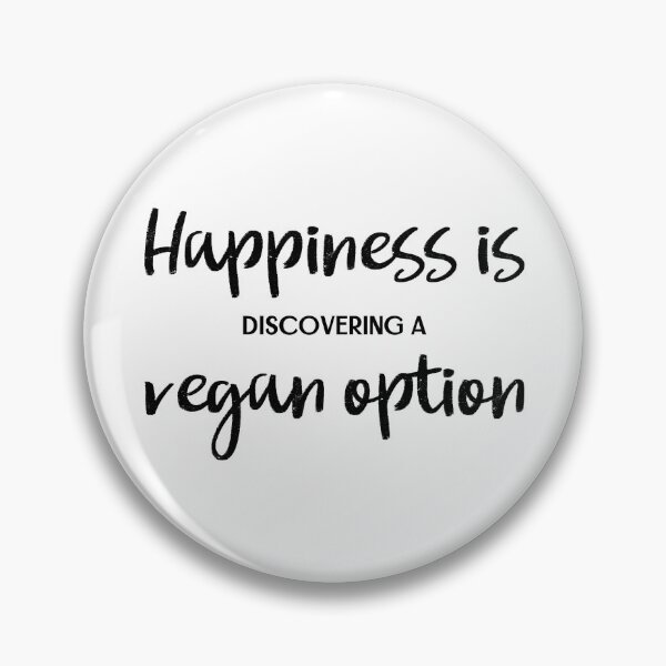 Item preview, Happiness is Discovering a Vegan Option designed and sold by Sweevy Swag.