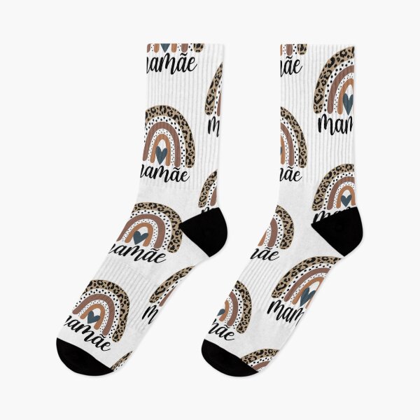 Item preview, Mamãe Mama Portuguese Language Leopard Rainbow  designed and sold by KGN  CREATIVITY.