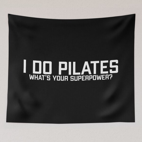 Item preview, I Do Pilates Superpower Art Fitness Gym Exercise designed and sold by Studio  Six.