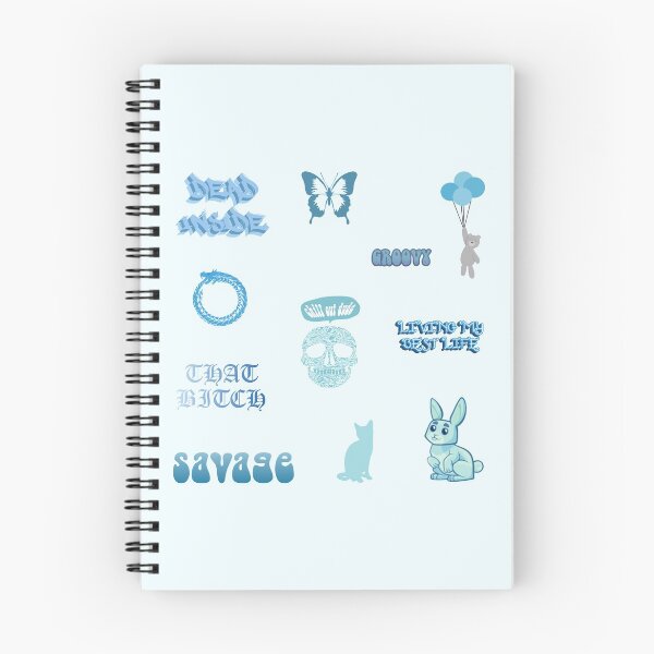 Item preview, Pastel Blue Aesthetic Variety Pack designed and sold by everything4eva.