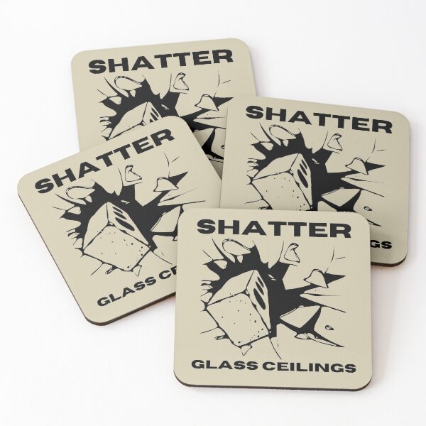 Item preview, Shatter Glass Ceilings | Feminist designed and sold by brooklyntowner.