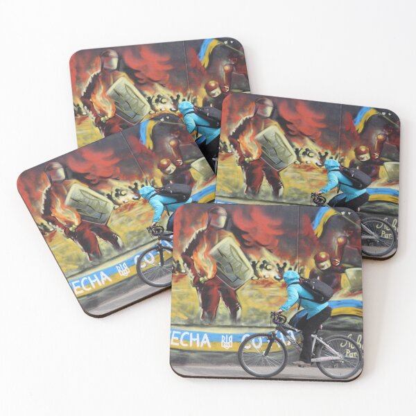 Item preview, Rider and mural about Euromaidan, Lviv, Ukraine. designed and sold by juanmora.