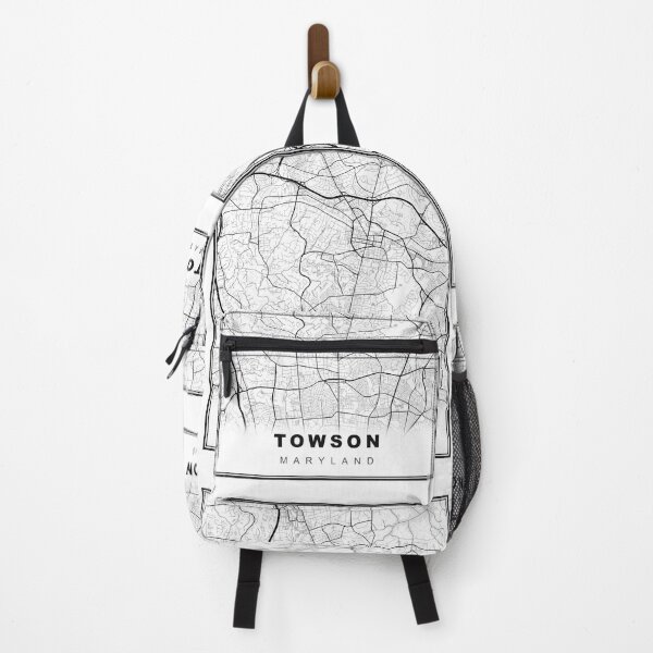 Item preview, Towson Map designed and sold by Tamas Das.