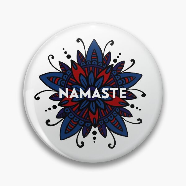 Artikelvorschau, Namaste Floral Yoga entworfen und verkauft von 4ozstore.