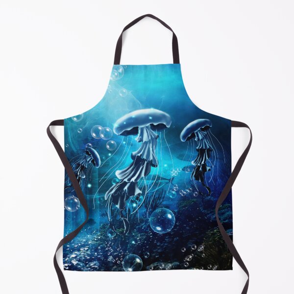 Item preview, Wonderful jellyfish in the deep ocean designed and sold by nicky2342.
