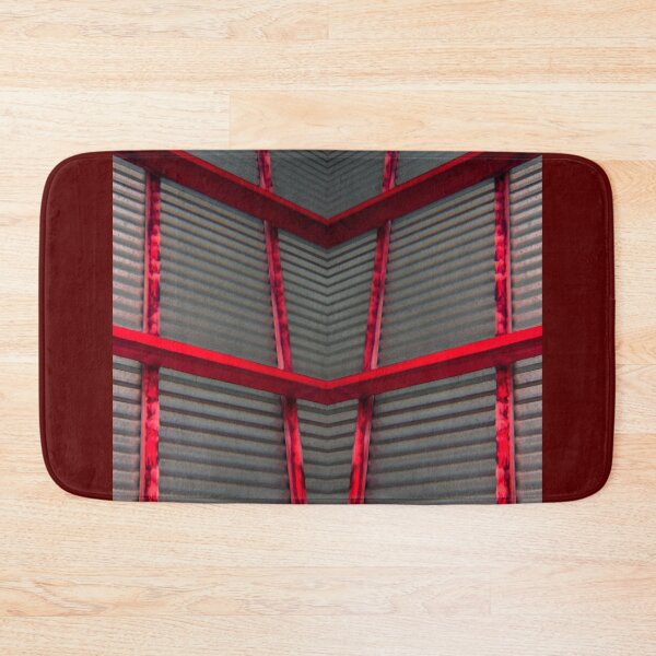 Item preview, Red Wood and Tin Abstract designed and sold by Latorih10.