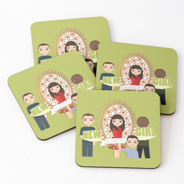 Item preview, Jess, Nick, Schmidt, and Winston designed and sold by cutermelon.