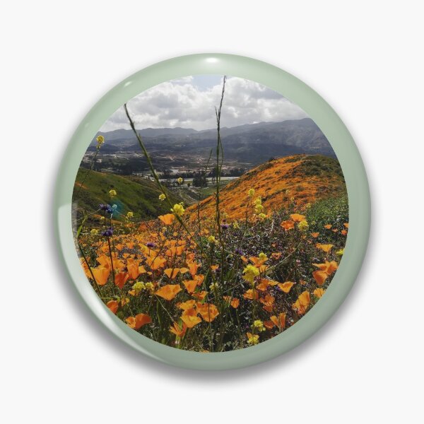 Item preview, California Poppies Wildflower Field Super Bloom Dreamscape 2 designed and sold by citrusapple.