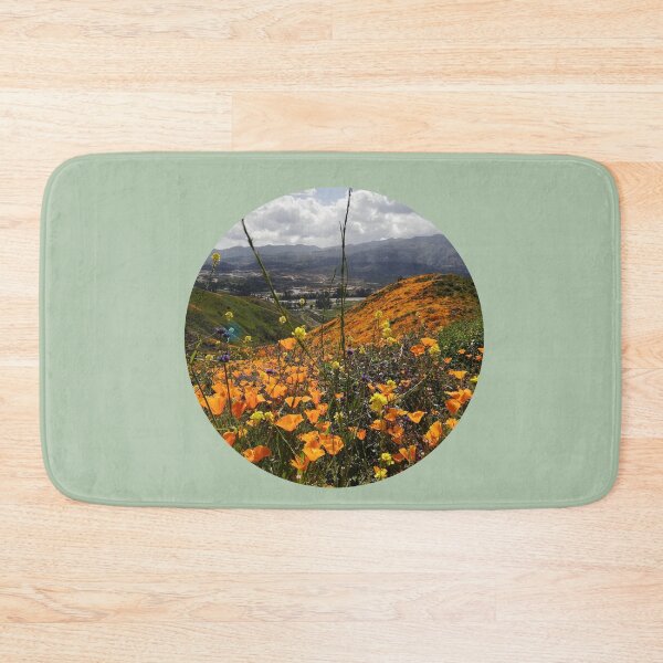 Item preview, California Poppies Wildflower Field Super Bloom Dreamscape 2 designed and sold by citrusapple.