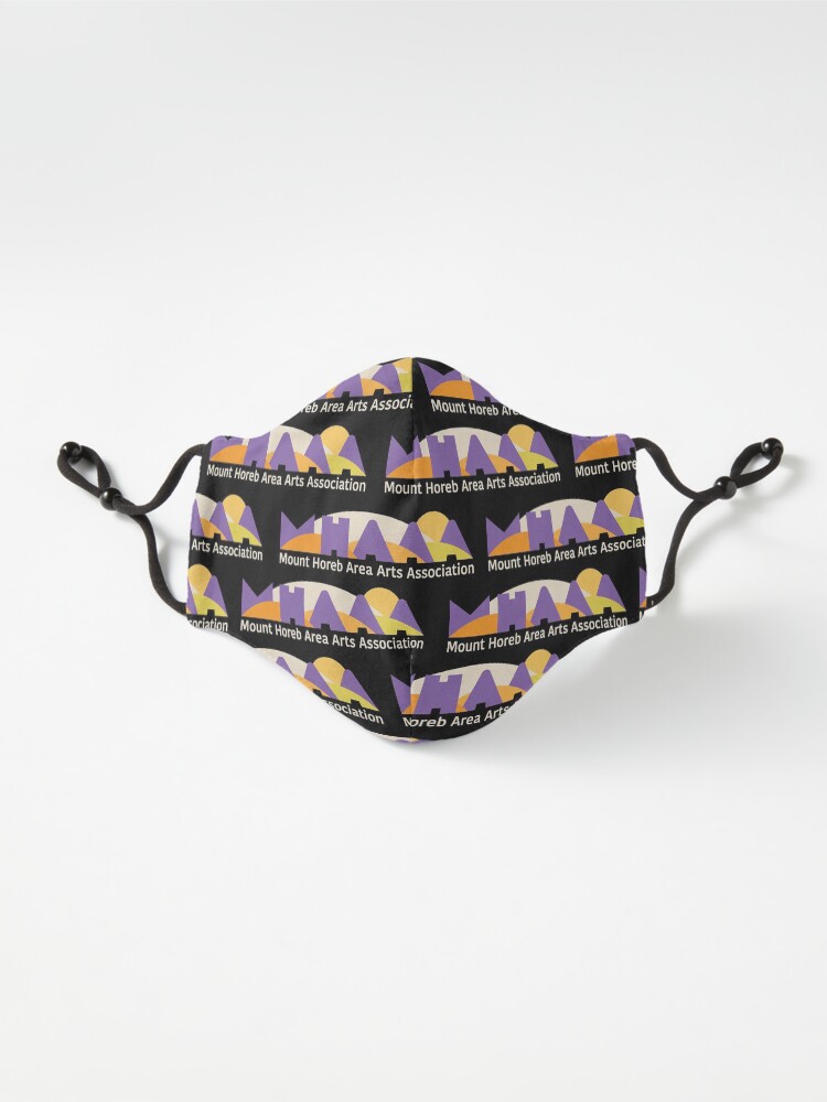 Alternate view of Official MHAAA logo Mask
