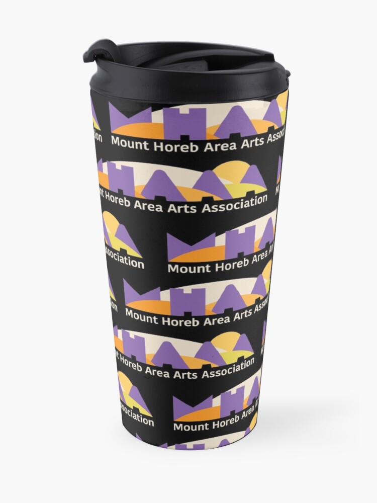 Alternate view of Official MHAAA logo Travel Coffee Mug