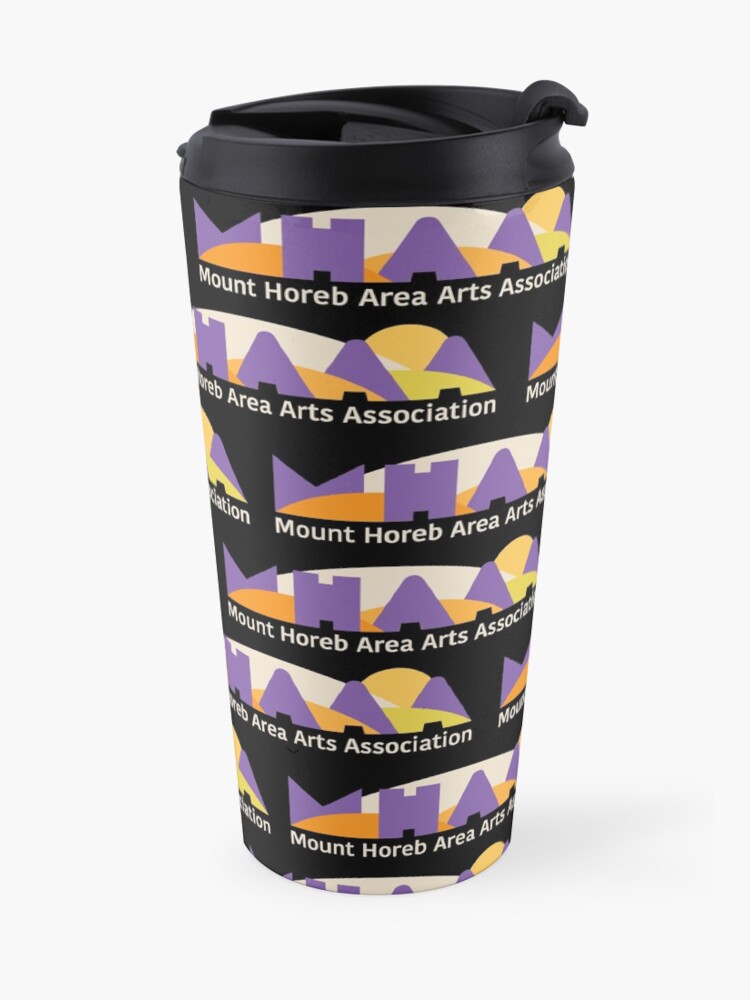 Alternate view of Official MHAAA logo Travel Coffee Mug