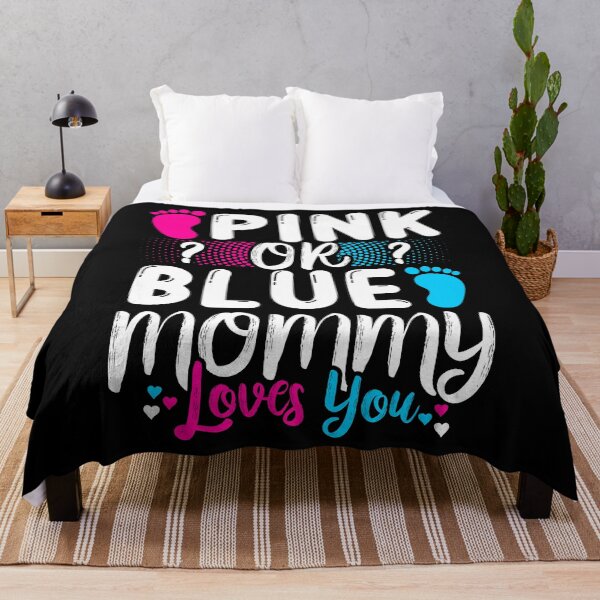 Item preview, Pink or Blue Mommy Loves You Pregnancy Cool Design designed and sold by topdesignarts.